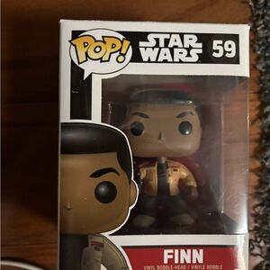 Funko Pop! Star Wars Finn Figure - Black and Tan